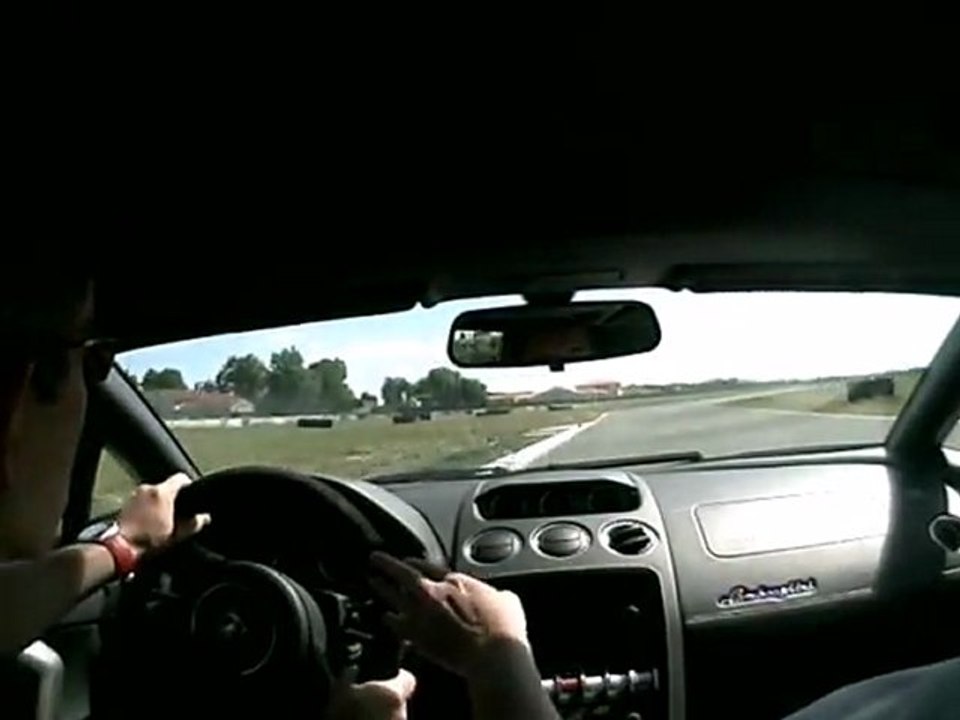 Mon tour du circuit d'Albi en Lamborghini Gallardo Spider