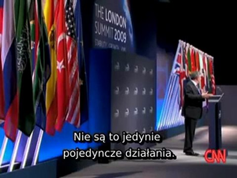 Gordon Brown na G-20 - NWO szatanski plan zniewolenia ludzi - nauka hmonna