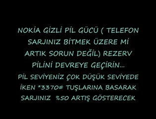CEP TELEFONU İÇİN PRATİK BİLGİLER