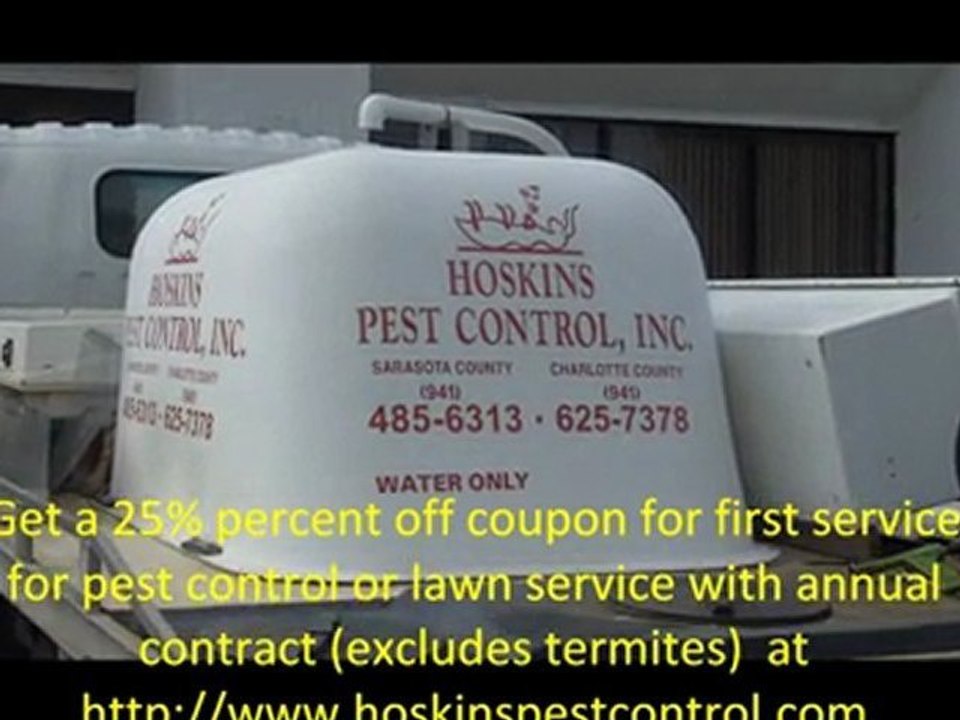 Termite Inspections Venice Florida by Hoskins Pest Control