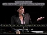 Deputada católica Myrian Rios (RJ) discursa contra a PEC 23 2007 - soanatareportagens~1