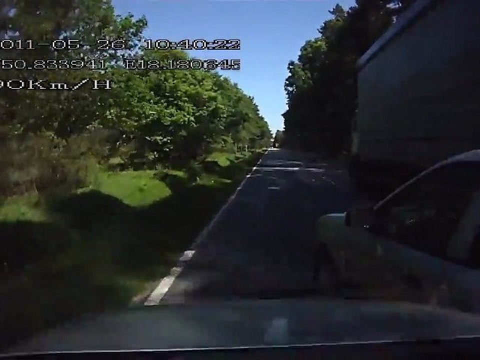 Verkehrsunfall in Polen