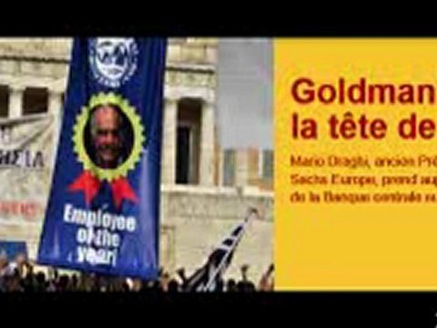 Goldman Sachs à la tête de la BCE