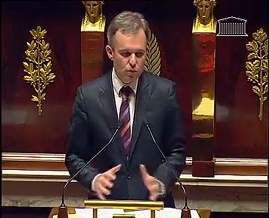 F. de Rugy : discussion générale sur le projet de loi de règlement des comptes de 2010