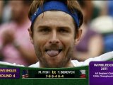 Wimbledon - Fish wirft Berdych raus