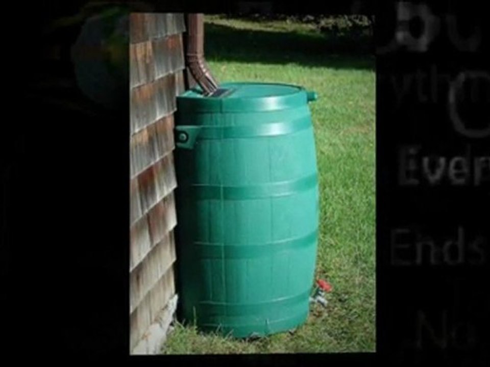 Save Water for your Garden Through Rain Barrel