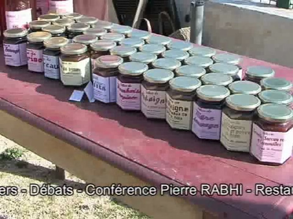 Annonce "LOCAL'TERNATIVES" avec Pierre RABHI - Saint Alexandre 16 juillet 2011