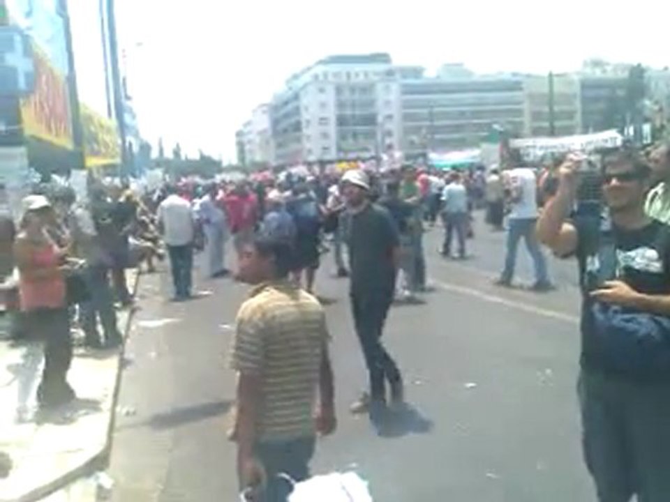 Πορεία στο Σύνταγμα 28 Ιουνίου 2011