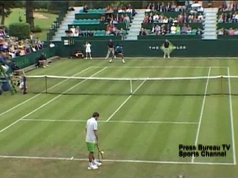 Boodles Tennis 2011 - Simon Gilles VS Juan Martin Del Potro