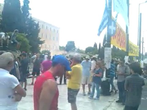 Αγανακτισμένοι στο Σύνταγμα 28/06/2011