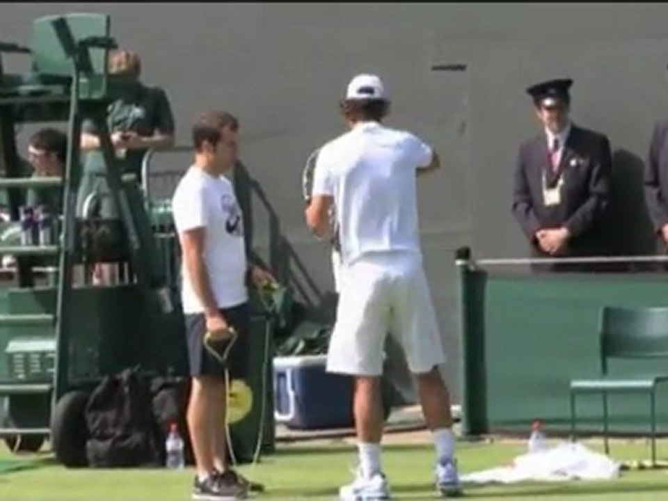 Wimbledon - Nadal gibt Grund zur Sorge