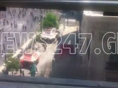 Συγκρούσεις κουκουλοφόρων-ΜΑΤ