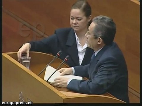 Francisco Camps en la sesión de control