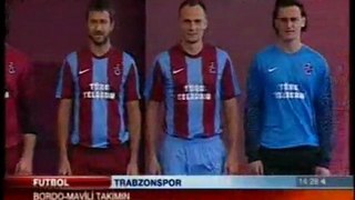 Trabzonspor yeni formaları tanıttı 2012