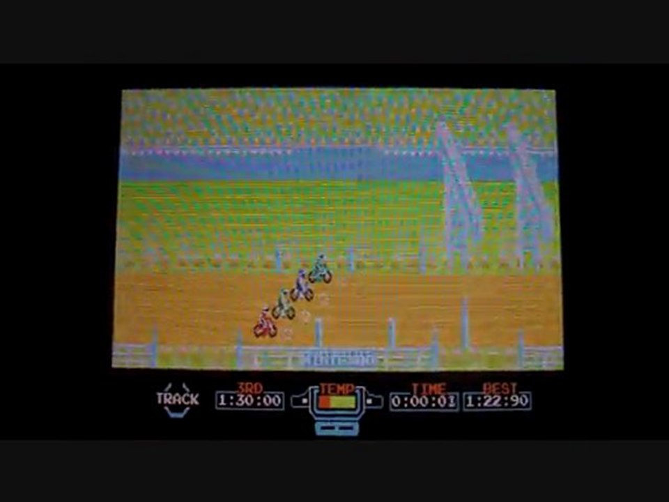 Gameplay 3D Classic Excitebike - 3DS