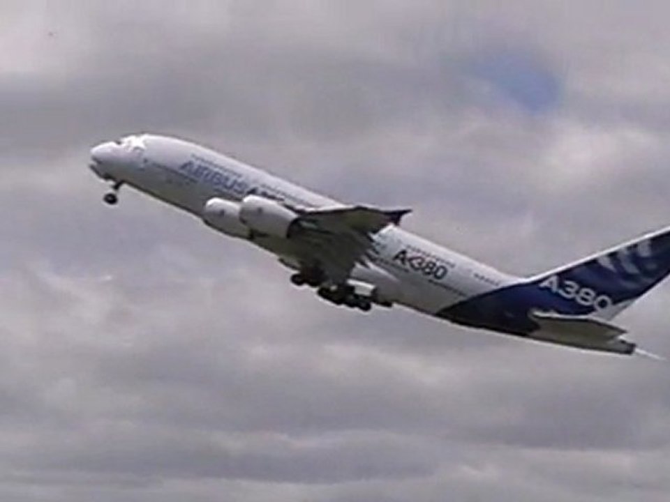 Salon du Bourget 2011 : L'Airbus A380