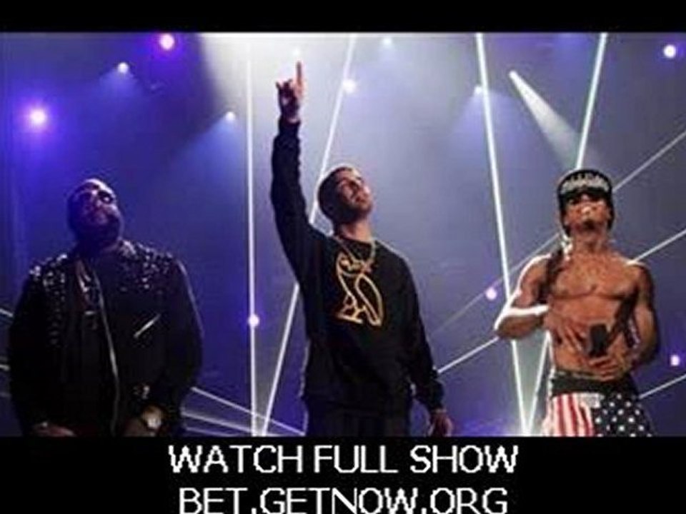 Rick Ross Drake and Lil Wayne BET Awards 2011 performance