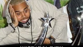 Chris Brown celebrates Bet Awards 2011 win