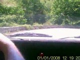 montée historique col de tende, caméra embarquée dans Simca Rallye 2