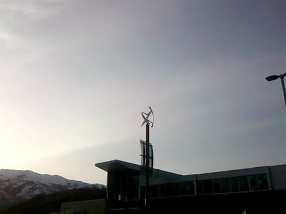 Urban Green Energy vertical axis wind turbine