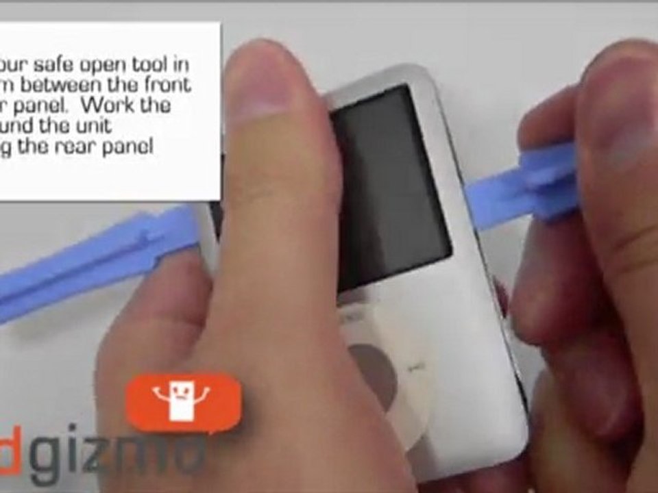 iPod Nano 3rd Generation: How to replace the Rear Panel