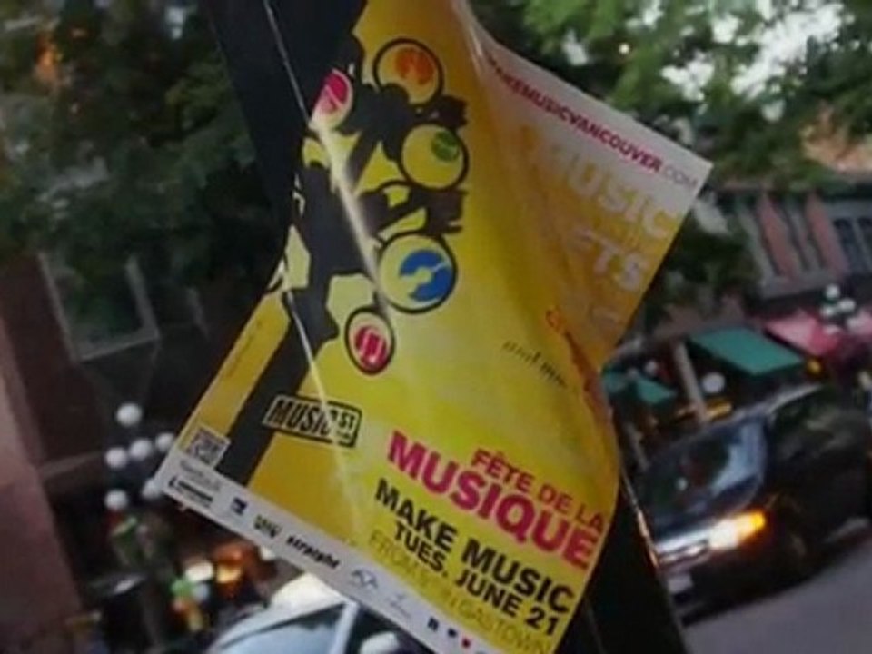 « Make Music Vancouver 2011 » brings out the city’s good vibe. Fête de la Musique 2011.