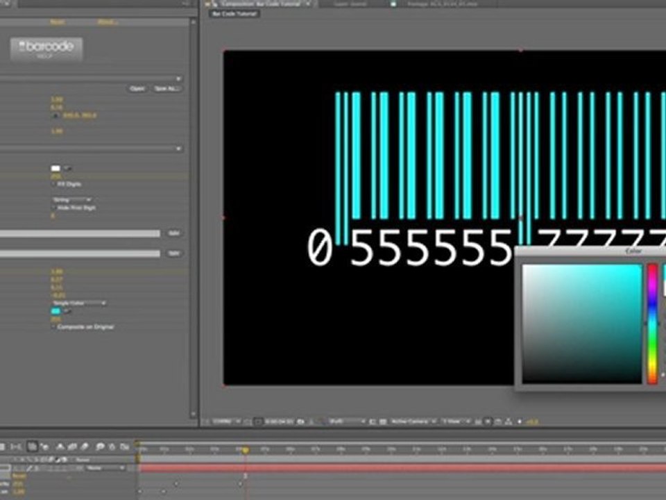 Barcode Generator for Final Cut Pro, Final Cut Express, ...