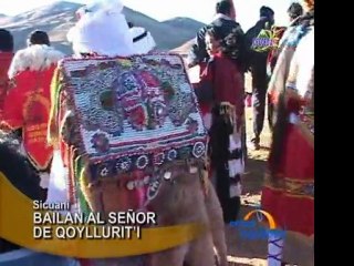 Comparsas rinden honores al senor de Qoylluriti