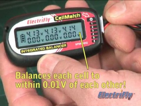 Great Planes® ElectriFly® CellMatch™ 2-6S Balancing ...