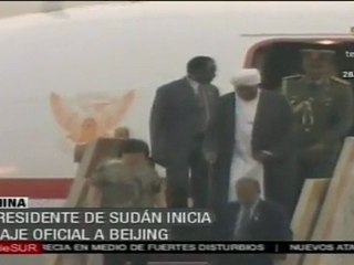 Presidente sudanés visita China