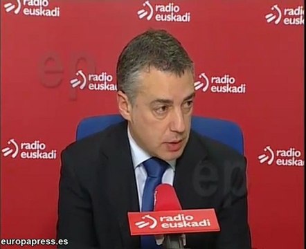 Urkullu espera que haya hechos por parte de Sortu