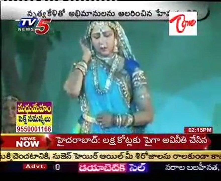 Bollywood's early Beauty Heroin Hemamalini - Ultimate Dance Show,Still Active !