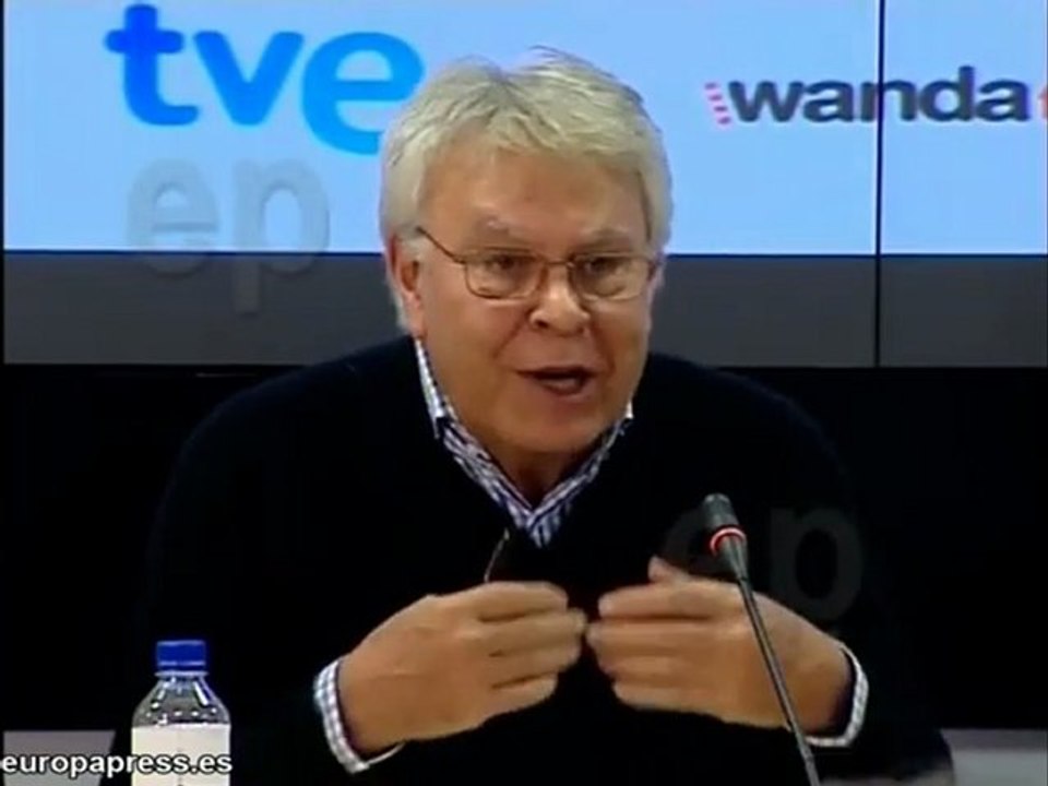 Felipe González en presentación de documental