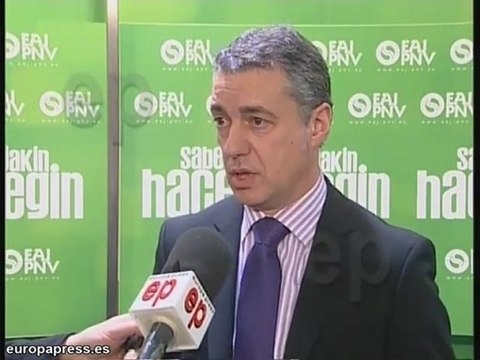 Urkullu propone participación política plena de Sortu