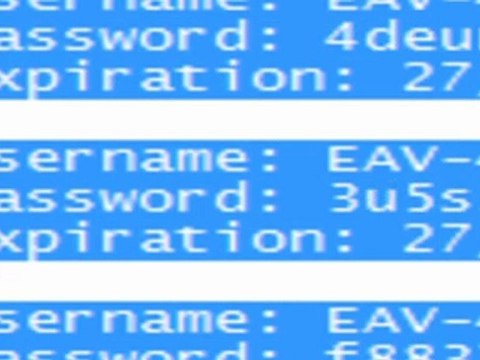 ESET NOD32 Antivirus 4 Username & Password