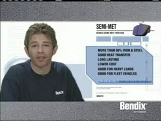 Balatas Semimetalica | Balatas Bendix Titanium Metallic