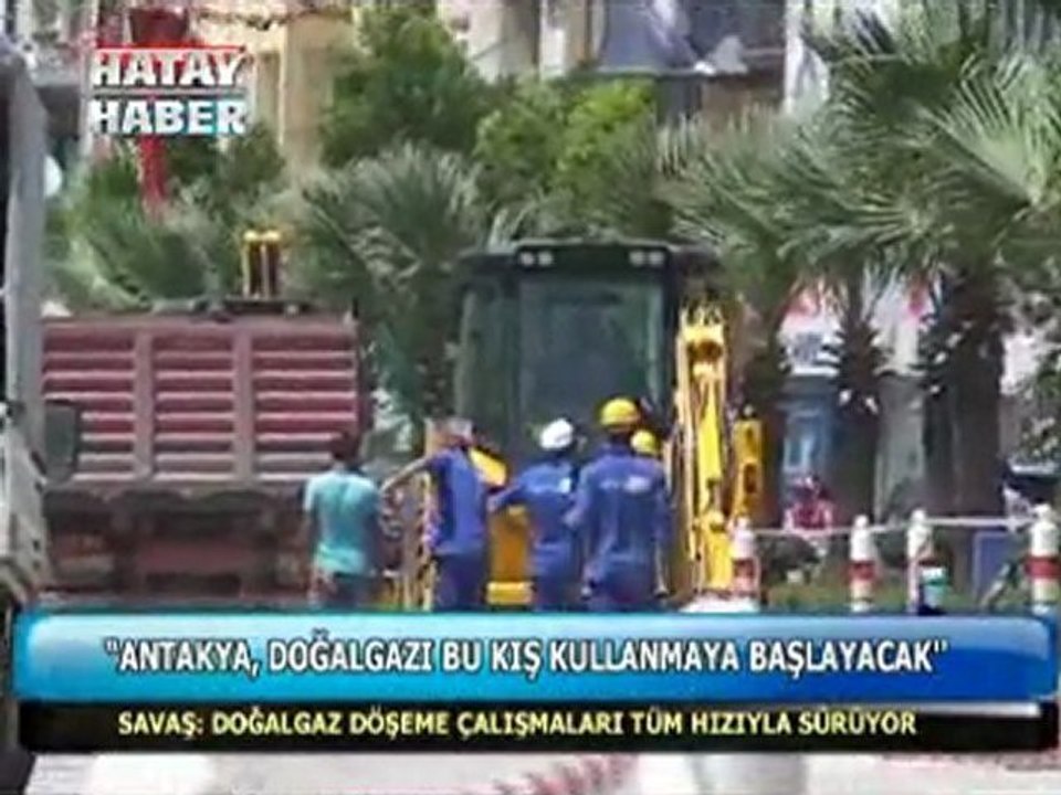 antakya doğalgazı bu koş kullanmaya başlayacak