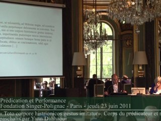 «Toto corpore histrionicos gestus imitatur». Corps du prédicateur et risus paschalis" - Yann Dahhaoui