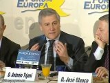Blanco y Tajani sobre centro Galileo