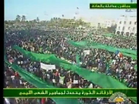 Muammar Kadhafi ameaça atacar Europa em resposta à ação de militares ocidentais