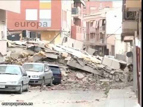 Lorca devastado tras el terremoto