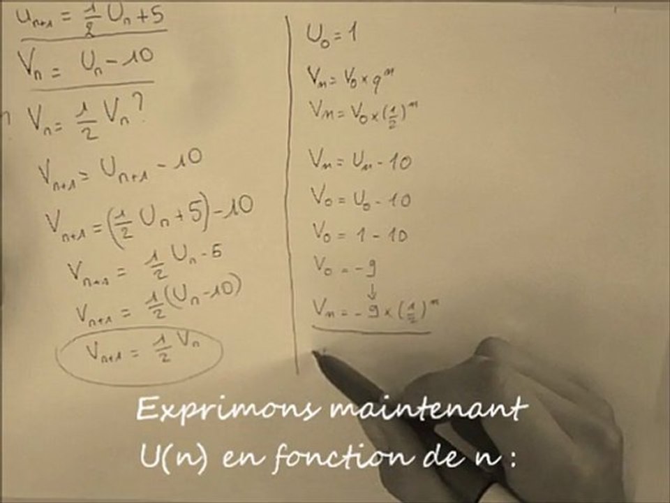 Suite arithmético-géométrique la suite et la fin...
