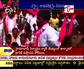 OU students pelt stones at shops in Tarnaka