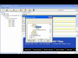 SysTools BKF Repair Tool
