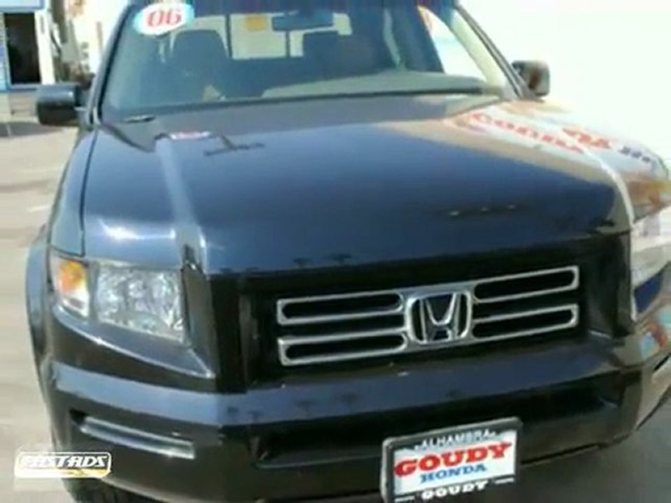 2006 Honda Ridgeline by Goudy Honda West Covina