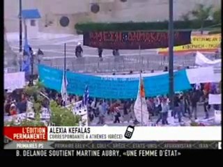 Les Grecs résistent au dépeçage par les (sociaux)  libéraux du FMI (C.LAGARDE) et de l'UE