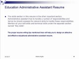 Administrative Assistant Resume
