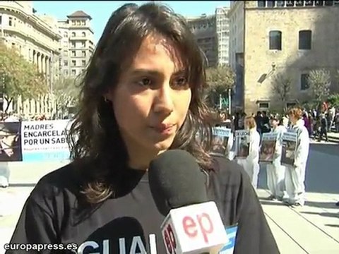 Activistas contra el consumo de carne