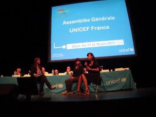 intervention UNICEF ag dijon 18-06-2011 Heloise, Pauline, Laura