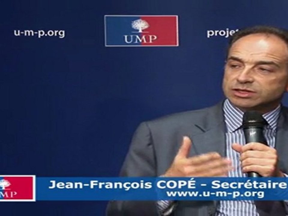 UMP - «Martine Aubry ne propose rien pour la prospérité de notre pays ».